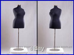 Female Plus Size 18-20 Mannequin Manequin Manikin Dress Form #F18/20BK+BS-04
