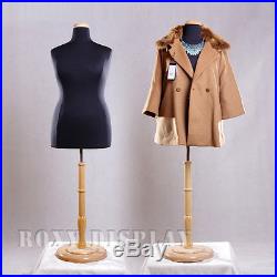 Female Plus Size 18-20 Mannequin Manequin Manikin Dress Form #F18/20BK+BS-R01N