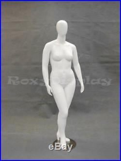 Female Plus Size Egg Head Mannequin Dress Form Display #MD-NANCYW1