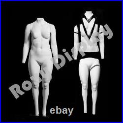 Female Plus Size Invisible Ghost Mannequin Manikin Display Dress Form #MZ-GH10