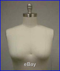 Female Professional Dress Form Mannequin with Collapsible Shoulders Size 16 Made