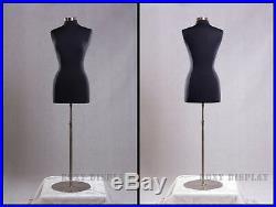 Female Size 10-12 Mannequin Manequin Manikin Dress Form #F10/12BK+BS-04