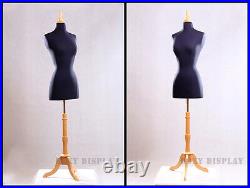Female Size 2-4 Jersey Cover Body Form Mannequin Dress Form #F2/4BK+BS-01NX