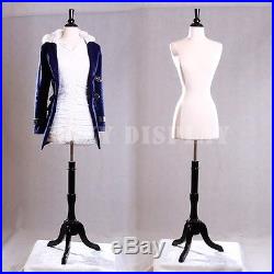 Female Size 2-4 Mannequin Manequin Manikin Dress Form #F2/4W+BS-02BKX
