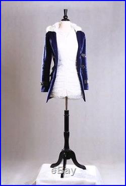 Female Size 2-4 Mannequin Manequin Manikin Dress Form #F2/4W+BS-02BKX