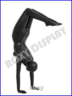 Female Yoga Style Fiberglass Mannequin Display Dress Form #MC-YOGA04BK