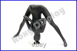 Female Yoga Style Fiberglass Mannequin Display Dress Form #MC-YOGA06BK