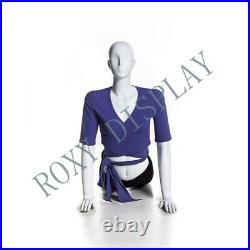 Female Yoga Style Fiberglass Mannequin Display Dress Form #MC-YOGA08