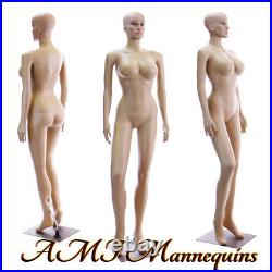 Female full body sexy mannequin+ base, Head rotate, dress form -SP22+2Wigs