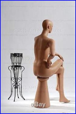 Female mannequins, amt-mannequins, display sitting dummy mannequin Emily
