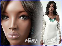 Fiberglass Female African Mannequin Manikin Manequin Dummy Dress Form MZ-MYA2