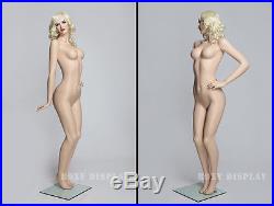 Fiberglass Female Display Mannequin Manikin Manequin Dummy Dress Form MONROE3-MZ