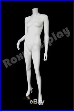 Fiberglass Female Headless Display Mannequin Manikin Manequin Dress Form #A5BW2