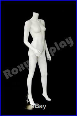 Fiberglass Female Headless Display Mannequin Manikin Manequin Dress Form #A5BW2