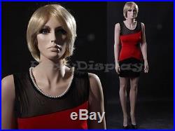 Fiberglass Female Manequin Mannequin Display Dress Form #MZ-ZARA4+FREE WIG