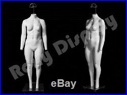 Fiberglass Female Plus Size Invisible Ghost Mannequin Dress Form Display MZ-GH24