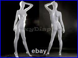 Fiberglass Female mannequin EggHead Style Dress Form Display #MZ-LISA13EG