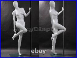 Fiberglass Female mannequin EggHead Style Dress Form Display #MZ-ZARA3EG