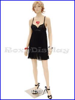 Fiberglass Female mannequin Fleshtone Color Dress Form Display #MD-A3F1