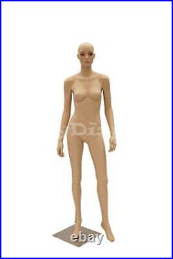 Fiberglass Female mannequin Fleshtone Color Dress Form Display #MD-A3F1