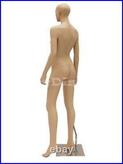 Fiberglass Female mannequin Fleshtone Color Dress Form Display #MD-A3F1