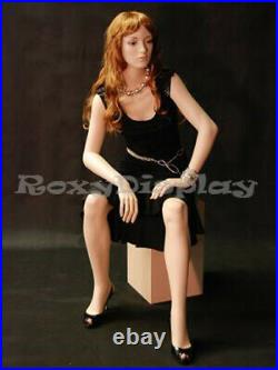 Fiberglass Female mannequin Fleshtone Color Dress Form Display #MD-A5F1