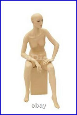 Fiberglass Female mannequin Fleshtone Color Dress Form Display #MD-A5F1