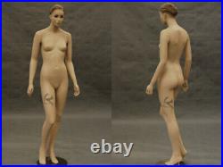 Fiberglass Female mannequin Fleshtone Color Dress Form Display #MD-AC3F