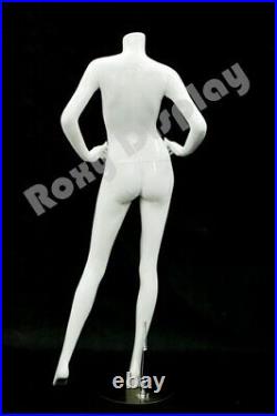 Fiberglass Female mannequin Headless Style Dress Form Display #MD-A4BW1-S