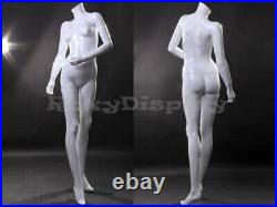 Fiberglass Female mannequin Headless Style Dress Form Display #MZ-LISA10BW