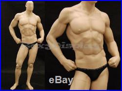 Fiberglass Male Dummy Mannequin Manequin Dress form Display Muscle #MD-MANF
