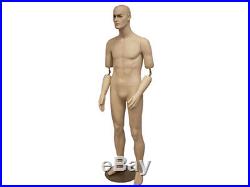 Fiberglass Male Dummy Mannequin Manikin Dress form Display Clothing #MD-BC8S