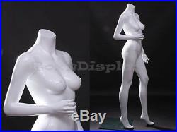 Fiberglass Manequin Manikin Mannequin Display Dress Form Headless MZ-LISA7BW