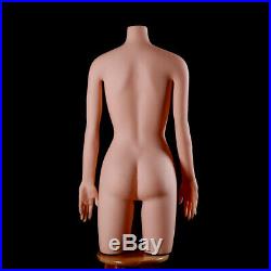 Fiberglass Mannequin Torso with Arms Form Display Lifesize Dummy/soft/Female