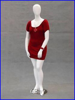 Fiberglass Plus Size Female Mannequin Manikin Dress Form Display #NANCYW2