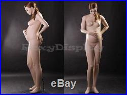 Fiberglass Pregnant Female Display Mannequin Manikin Dummy Dress Form MZ-YF1