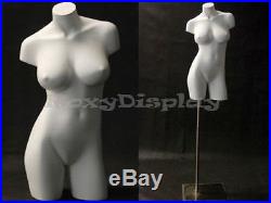 Fiberglass Sexy Mannequin Manikin Dress Form Display Torso Half Body MD-AD1W