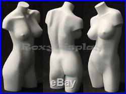 Fiberglass Sexy Mannequin Manikin Dress Form Display Torso Half Body MD-AD1W