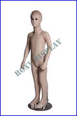 Fleshtone Kid Fiberglass Mannequin Dress Form Display #MD-511F