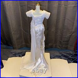 Franklin Mint Rose Titanic Heaven Gown 16 DollDressForm Mannequin COA RARE