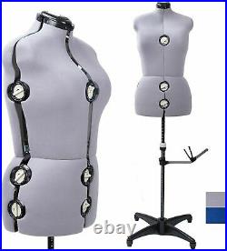 Free Shipping Adjustable Dress Form Sewing Female Mannequin Torso Stand Medium