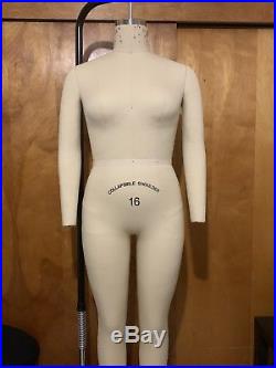 Full Body Dress Form Size 16 With Arms