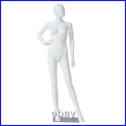 Full Body Realistic Mannequin Display Female Dress Form Head Turns with Base