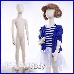 Full body jersey covered flexible children mannequin Dress Form Display #CH07T