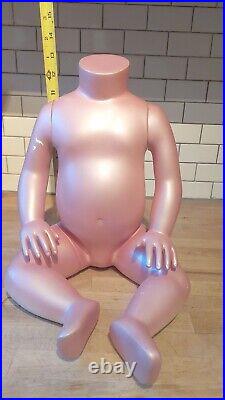 Fusion Specialties Baby 13 high 6 Months Boy Girl Torso Mannequin Display