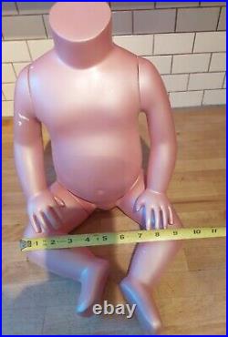 Fusion Specialties Baby 13 high 6 Months Boy Girl Torso Mannequin Display