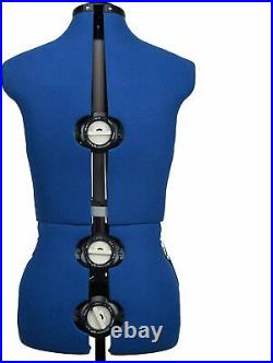 GEX 13 Dials Adjustable Dress Form Sewing Female Mannequin Torso Stand Large