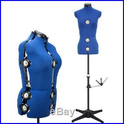 GEX Adjustable Dress Form Sewing Female Mannequin Torso Stand Small 13-Dial