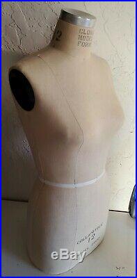 GLOBAL MODEL FORMs, collapsible dress form size 12 Model 2000 Mannequin