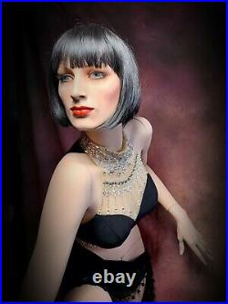 HINDSGAUL Female Mannequin Full Realistic Vintage Unique Face & Pose RARE